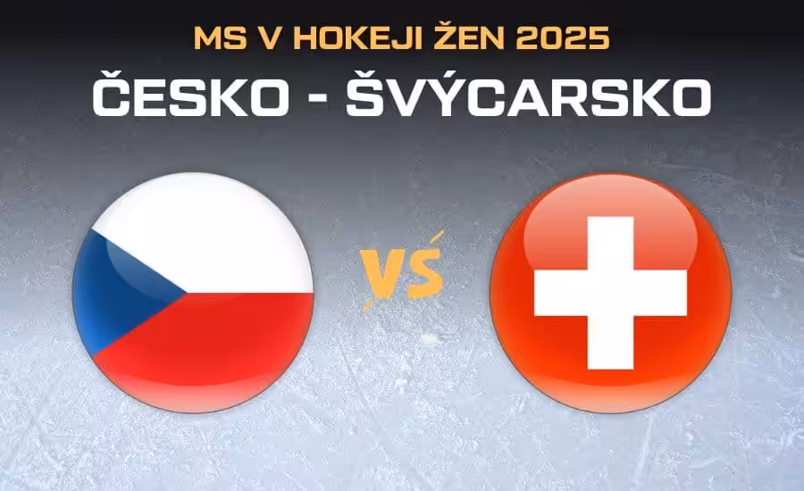 Česko - Švýcarsko MS v hokeji žen 2025