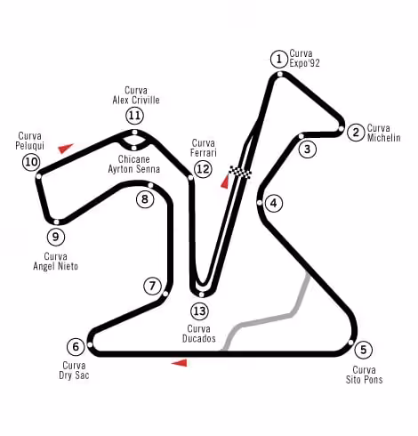 MotoGP VC Španělska 2026 – program, výsledky, live stream zdarma 6 Okruh MotoGP VC Španělska