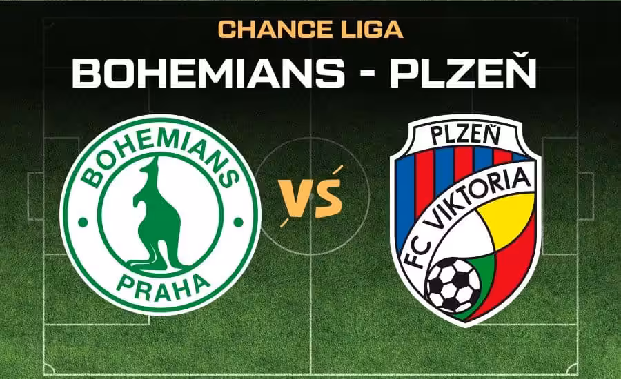Bohemians - Plzeň živě |18.10.| live stream zdarma, TV přenos, sestavy a kurzy 1 Bohemians - Plzeň