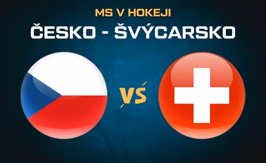 Česko - Švýcarsko |9.5.| livestream MS v hokeji 2025, sestavy, kurzy, analýza 1 Česko - Švýcarsko MS v hokeji 2025