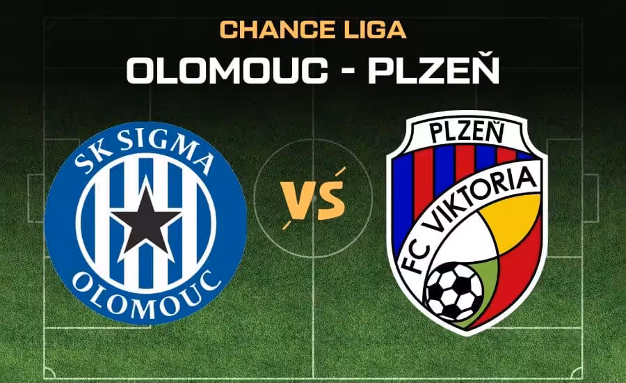 Olomouc - Plzeň dnes |18.5.| online, livestream zdarma, živě v TV, sestavy, kurzy 1 Olomouc - Plzeň Chance liga
