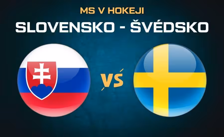 Slovensko - Švédsko MS v hokeji 2025