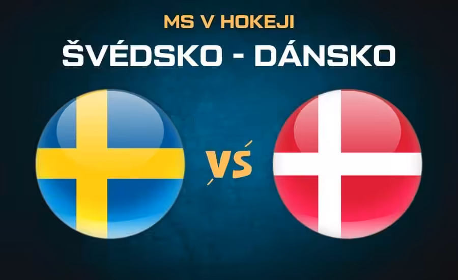 Švédsko - Dánsko zápas o bronz MS v hokeji 2025