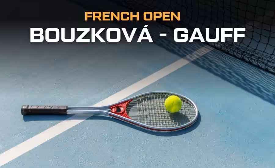 Bouzková - Gauff |31.5.| Roland Garros 2025, live stream zdarma, bilance, kurzy 1 Bouzková - Gauff