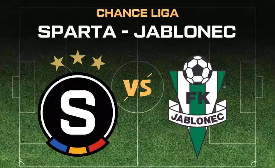 Sparta - Jablonec dnes |4.5.| online, live stream, živě v TV, sestavy, kurzy 1 Sparta - Jablonec