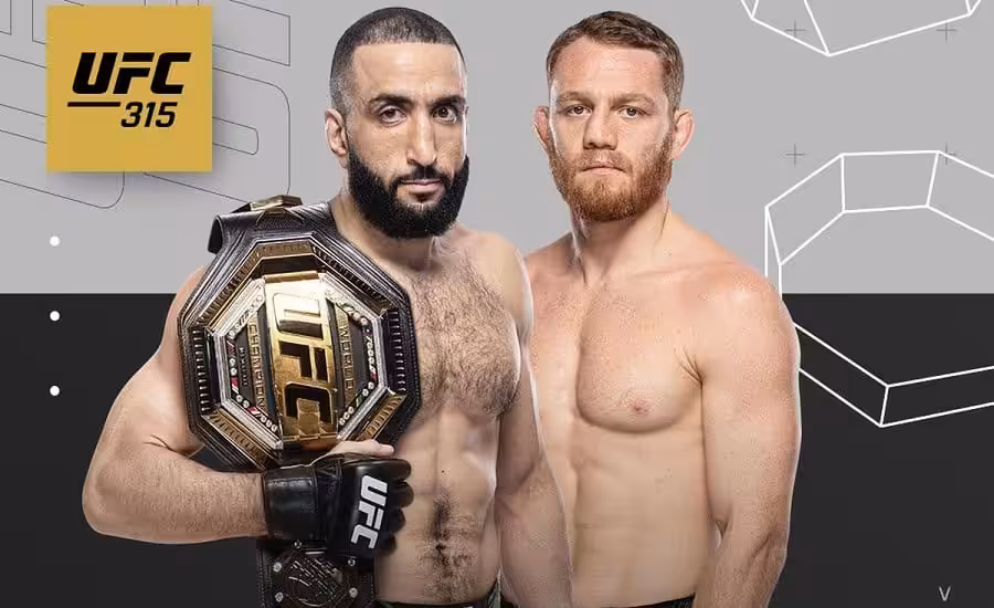 UFC 315 program, fight card, kurzy, live stream zdarma 1 UFC 315 program