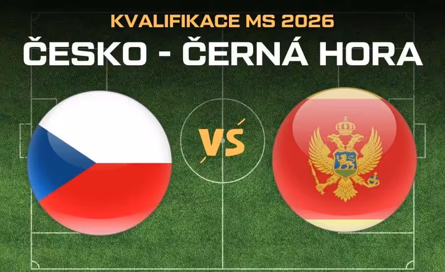 Česko - Černá hora fotbal kvalifikace MS 2026