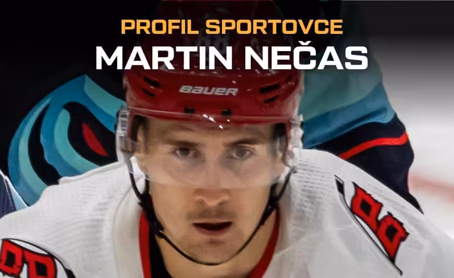 Martin Nečas: Od dorostu v Brně až na mistrovství světa a mezi elitu NHL 1 Martin Nečas profil sportovce
