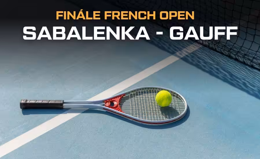 Sabalenka - Gauff |7.6.| Finále Roland Garros 2025, live stream zdarma, bilance, kurzy 1 Sabalenka - Gauff