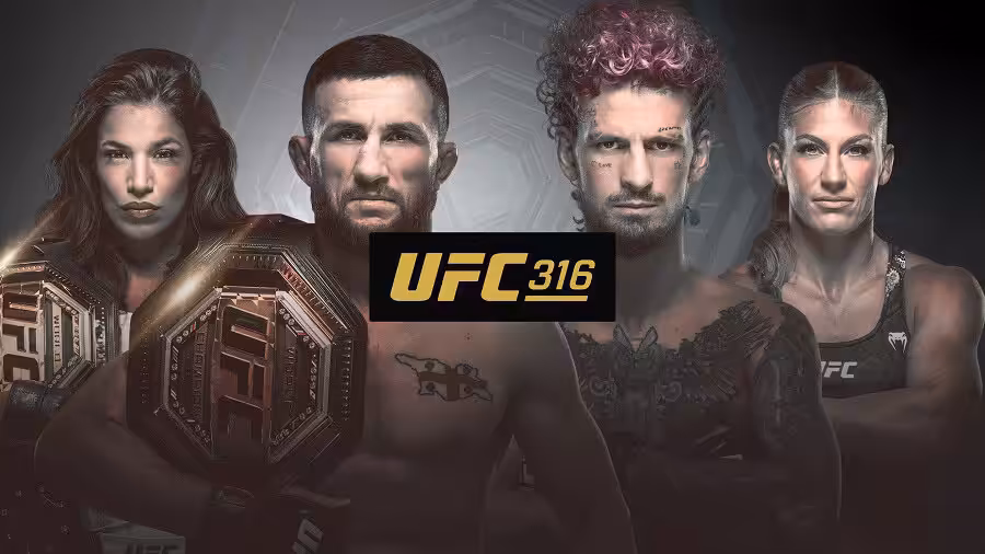 UFC 316 program, fight card, kurzy, live stream zdarma 1 UFC 316