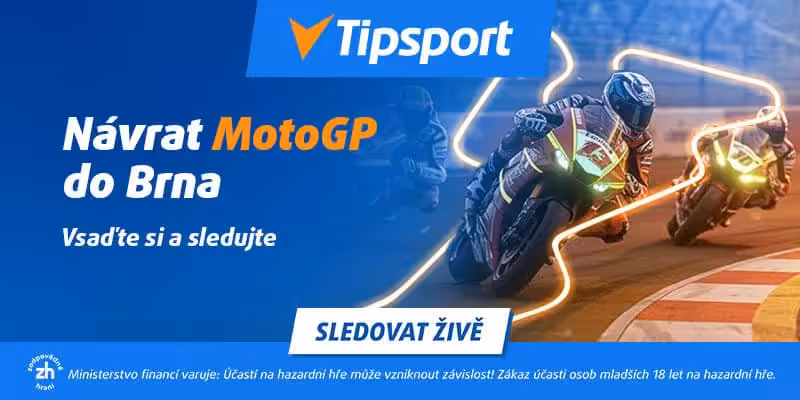 Průvodce MotoGP Brno 2026 – výsledky, program, vstupenky, doprava, live přenosy, fanzóna 4 MotoGP Brno živě na TV Tipsport