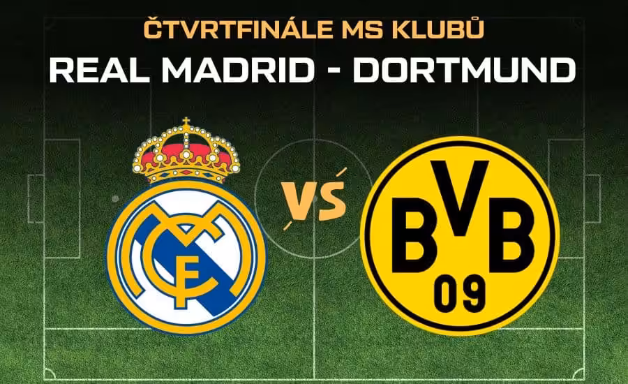Real Madrid - Dortmund |5.7.| v TV, online, live stream, sestavy, kurzy 1 Real Madrid - Dortmund