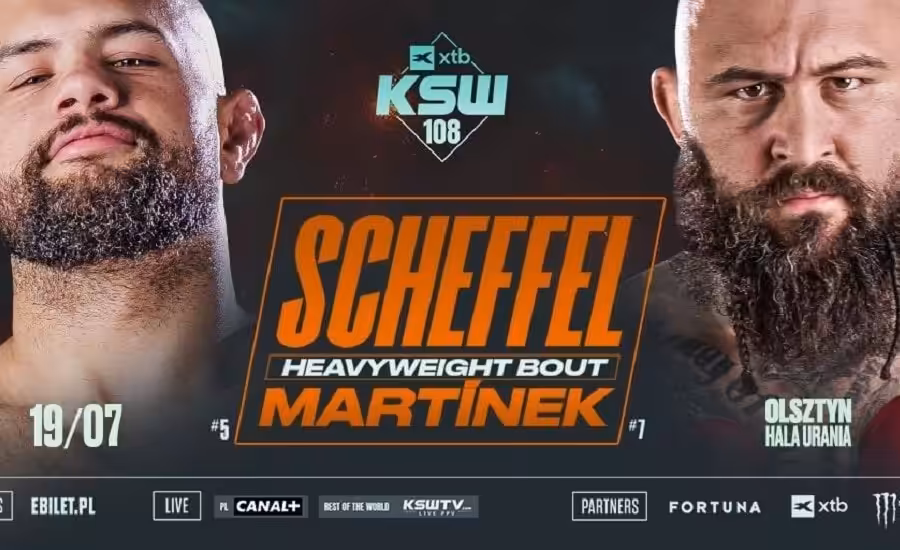 Martínek vs. Scheffel dnes na KSW 108 - livestream zdarma, kurzy, analýza, tipy 1 Martínek vs. Scheffel