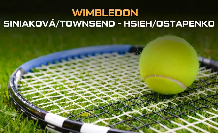 Siniaková/Townsend - Hsieh/Ostapenko |11.7.| Siniaková v semifinále čtyřhry na Wimbledonu live 1 Siniaková v semifinále čtyřhry