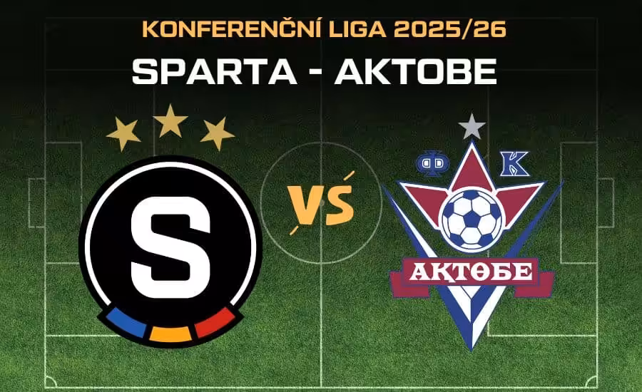 Sparta - Aktobe živě |31.7.| live stream zdarma, online, v TV, sestavy, kurzy 1 Sparta - Aktobe