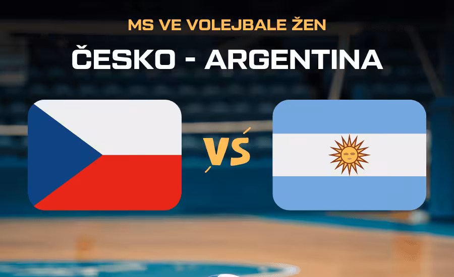 Česko - Argentina na MS ve volejbale žen