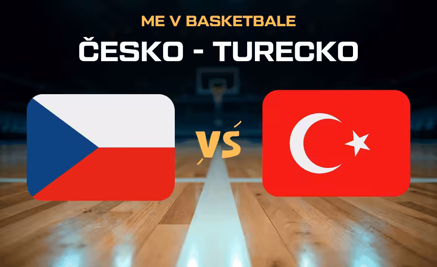 Česko - Turecko ME v basketbale