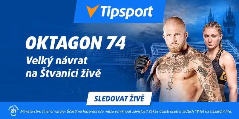 Oktagon 74 Štvanice |9.8.| – livestream zdarma, program, karta, výsledky 2 Sledujte Oktagon 74 zdarma s TV Tipsport