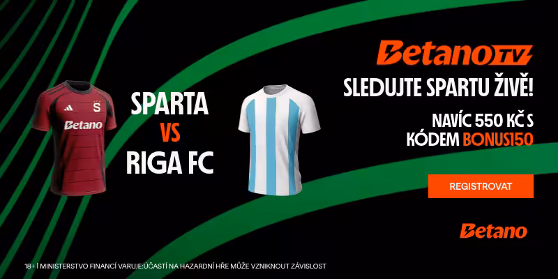 Sparta - Riga živě |21.8.| live stream zdarma, online, živě v TV, sestavy, kurzy 2 Sledujte zápas Sparta - Riga živě a zdarma na Betano TV