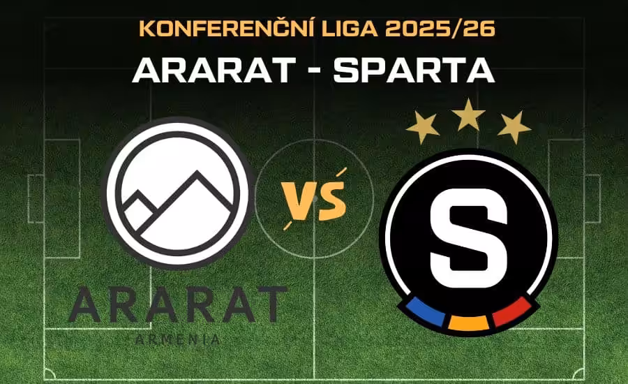 Ararat - Sparta živě |14.8.| TV přenos, online, sestavy, kurzy 1 Ararat - Sparta