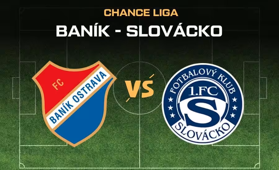 Baník - Slovácko živě |24.8.| livestream zdarma, online, živě v TV, sestavy, kurzy 1 Baník - Slovácko