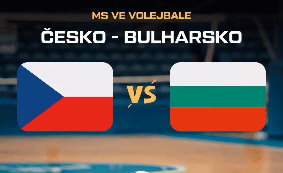 Česko - Bulharsko live |27.9.| live stream MS ve volejbale zdarma, TV přenos, kurzy 1 Česko - Bulharsko MS ve volejbale 2025