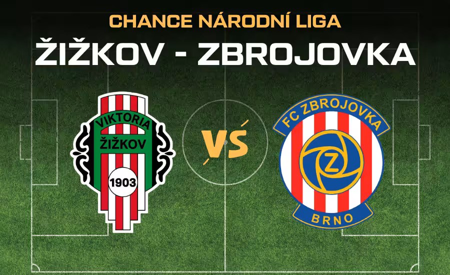 Viktoria Žižkov - Zbrojovka Brno |14.9.| Šlágr 2. ligy přes live stream zdarma, sestavy, kurzy 1 Viktoria Žižkov - Zbrojovka Brno Chance Národní Liga