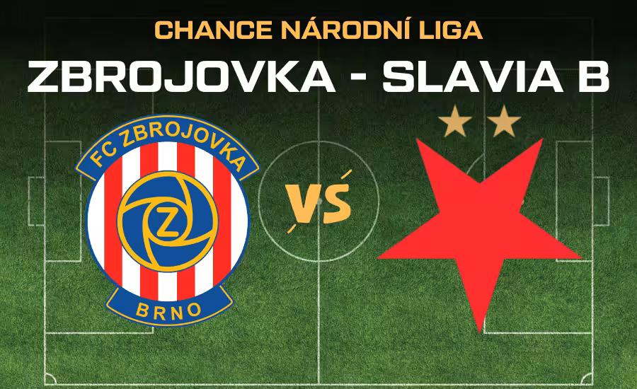 Zbrojovka Brno - Slavia B |27.9.| livestream zdarma, sestavy, kurzy a tipy 1 Zbrojovka Brno - Slavia B Chance Národní Liga