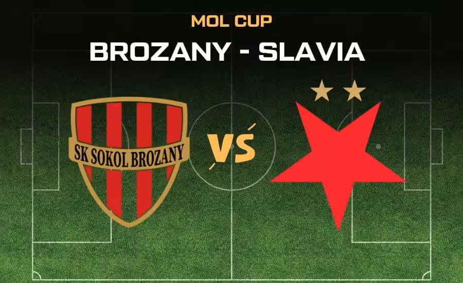 Brozany - Slavia |23.9.| livestream 3. kola MOL Cupu zdarma, online, živě v TV, sestavy, kurzy 1 Brozany - Slavia