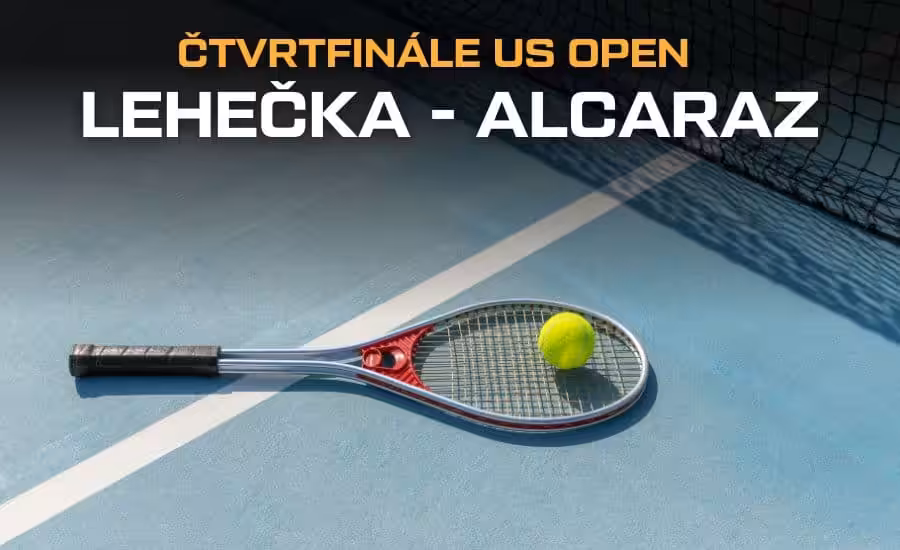 Lehečka - Alcaraz živě |2.9.| čtvrtfinále US Open live stream zdarma, bilance, kurzy 1 Lehečka - Alcaraz