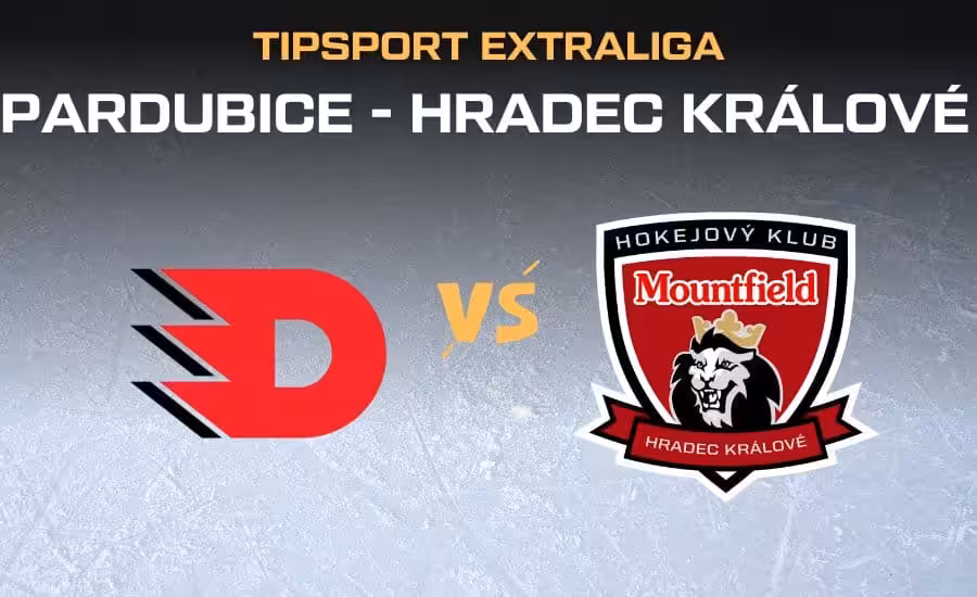 Pardubice - Hradec Králové |10.9.| live stream zdarma, TV přenos, sestavy, bilance, kurzy 1 Pardubice - Hradec Králové