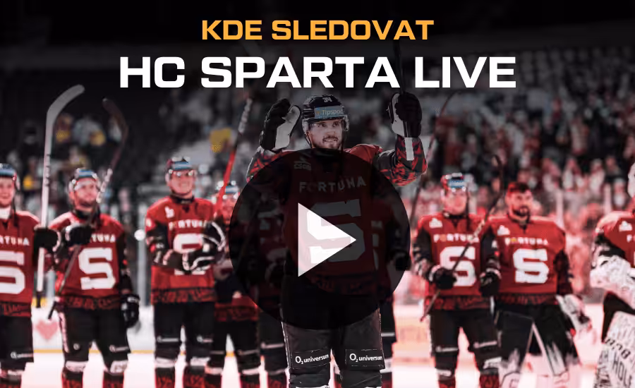 Kde sledovat hokejovou Spartu 2026: HC Sparta live v TV a live stream zdarma 1 Kde sledovat HC Sparta live