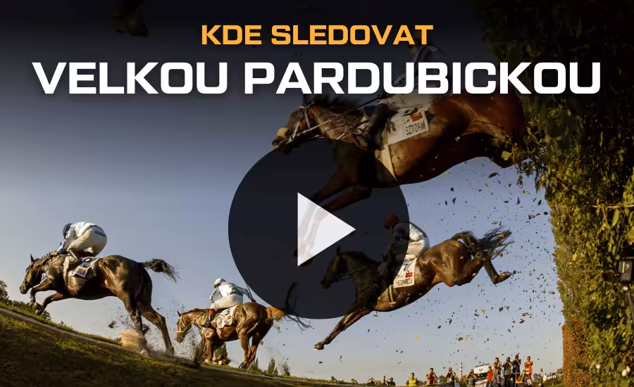 Kde sledovat Velkou pardubickou 2026: záznam, live stream zdarma a TV přenos 1 Kde sledovat Velkou pardubickou