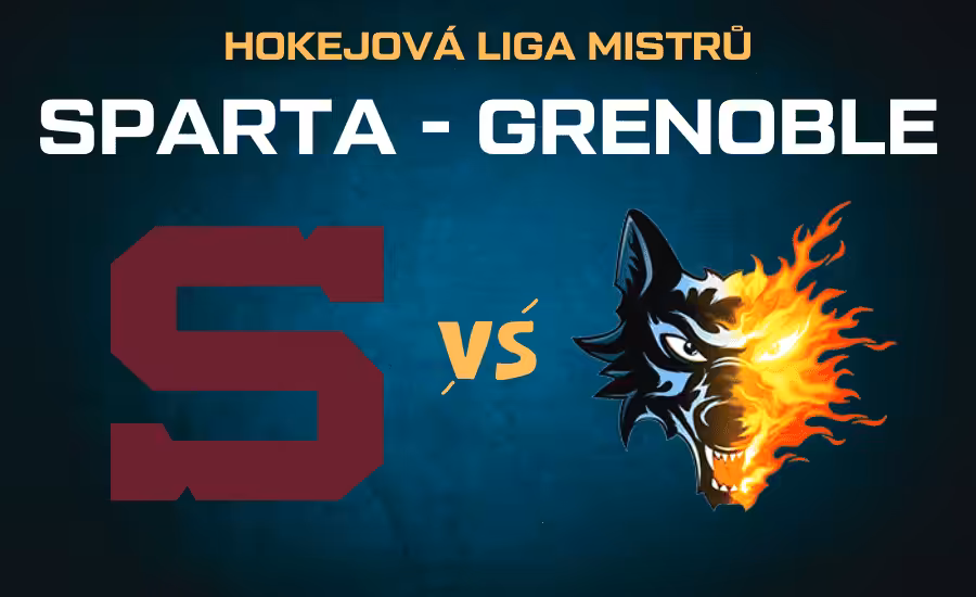 Sparta - Grenoble Hokejová liga mistrů