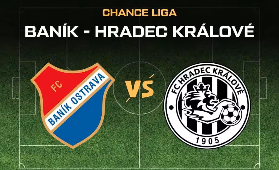 Baník - Hradec Králové živě |19.10.| livestream zdarma, online, živě v TV, sestavy a kurzy 1 Baník - Hradec Králové
