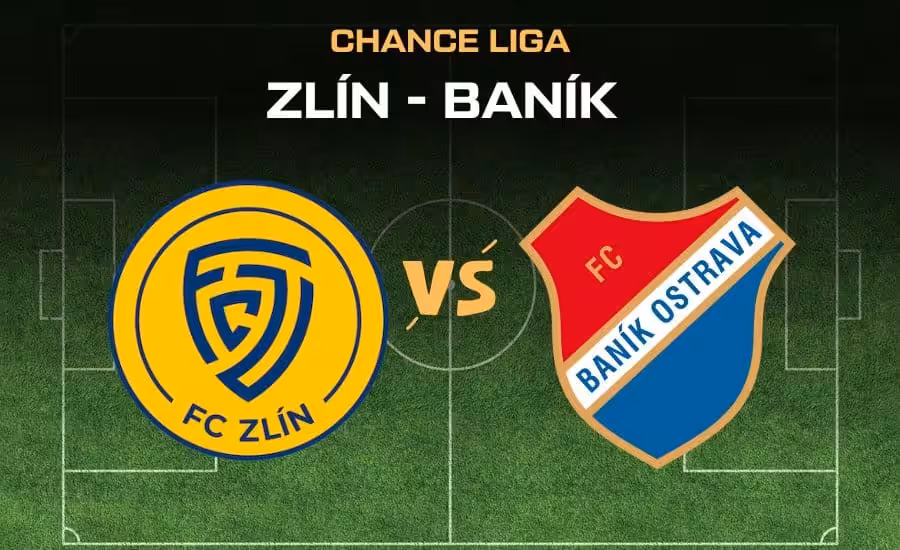 Zlín - Baník živě |5.10.| livestream zdarma, online, živě v TV, sestavy, kurzy 1 Zlín - Baník