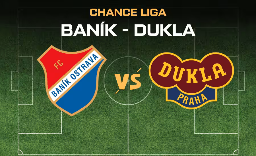 Baník - Dukla ŽIVĚ |29.11.| live stream zdarma na Chance Ligu, TV vysílání, sestavy a kurzy 1 Baník - Dukla Chance Liga