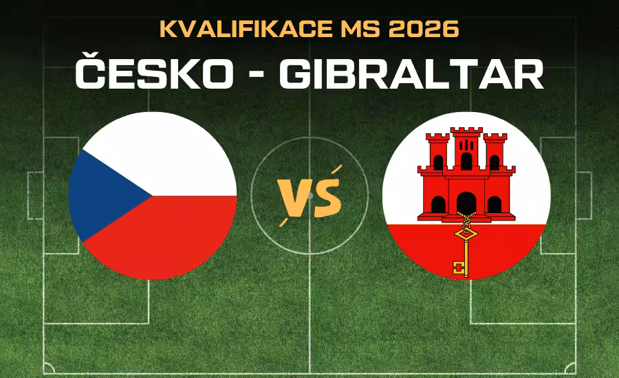 Česko - Gibraltar: Kvalifikace MS 2026