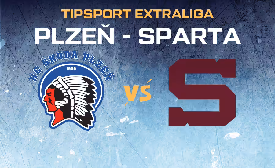 HC Plzeň - Sparta |16.11.| Extraliga live stream zdarma, TV přenos, sestavy a kurzy 1 Plzeň - Sparta: Tipsport extraliga