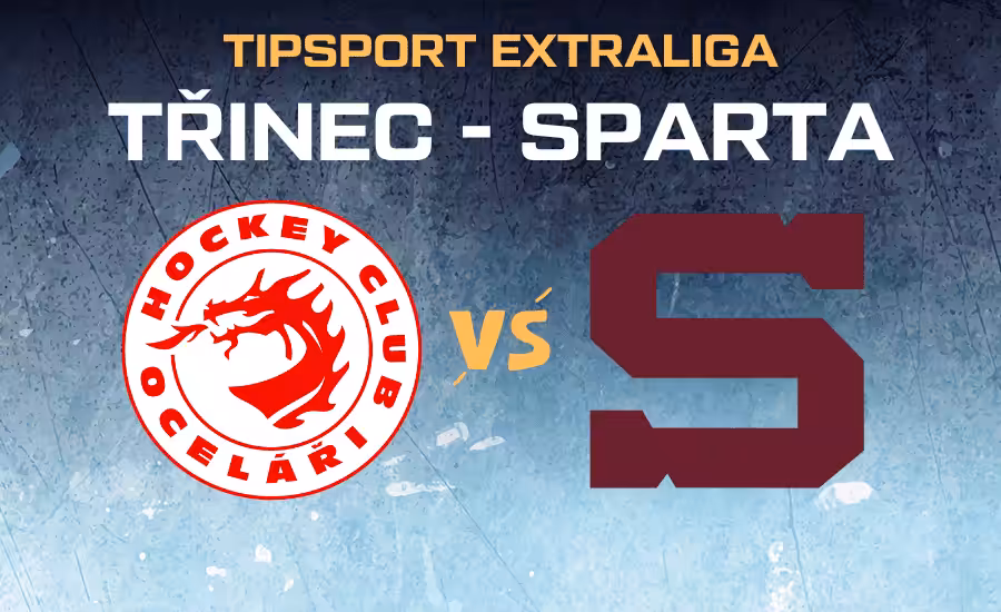 Třinec - Sparta |30.11.| Tipsport extraliga live stream zdarma, TV přenos a sestavy 1 Třinec - Sparta Tipsport extraliga