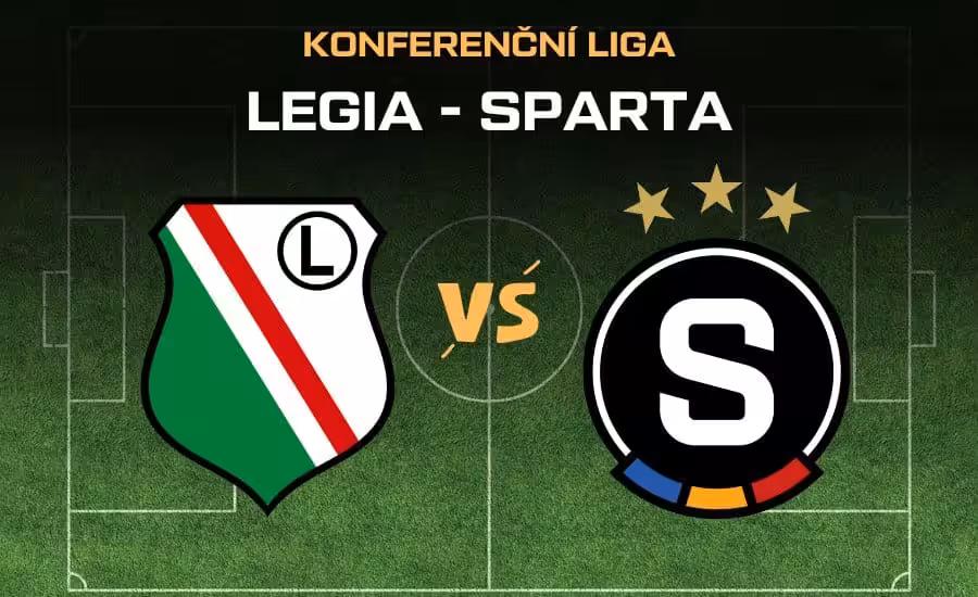 Legia - Sparta živě |27.11.| Kde sledovat 4. kolo Konferenční ligy zdarma, TV přenos, sestavy, kurzy 1 Legia - Sparta