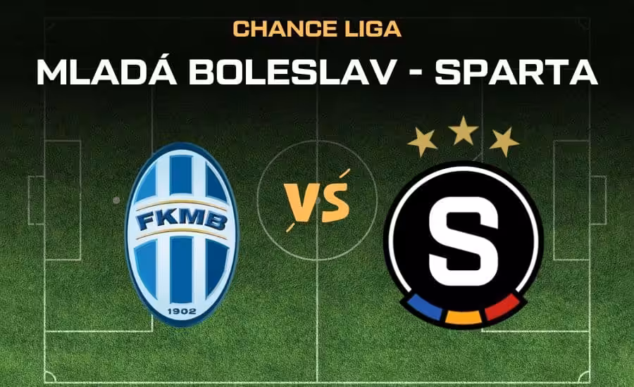 Mladá Boleslav - Sparta živě |22.11.| livestream zdarma, online, živě v TV, sestavy, kurzy 1 Mladá Boleslav - Sparta