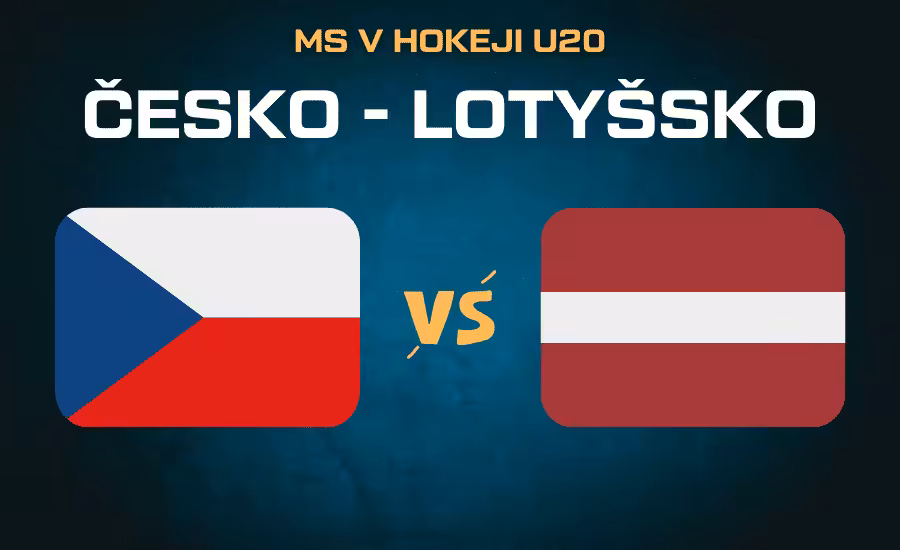 MS hokej U20 dnes: Česko - Lotyšsko živě |31.12.| Sledujte zdarma české juniory v posledním zápase skupiny 1 Česko - Lotyšsko MS v hokeji U20