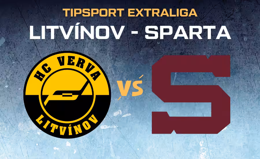 Litvínov - Sparta Praha ŽIVĚ |19.12.| Tipsport extraliga live stream, TV přenos, sestavy a kurzy 1 Litvínov - Sparta Tipsport extraliga