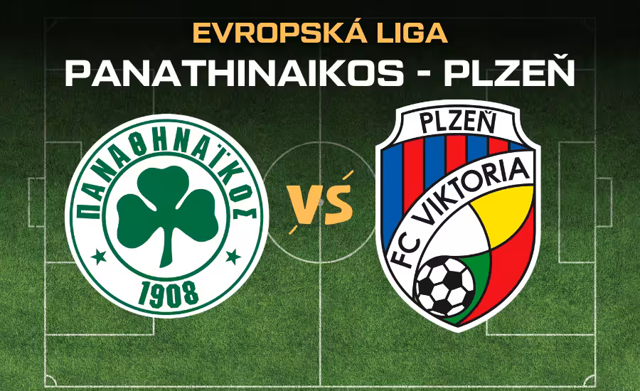 Evropská liga: Panathinaikos - Plzeň SESTŘIH zápasu, nadějný výsledek 2:2 do odvety 1 Panathinaikos - Plzeň Evropská liga