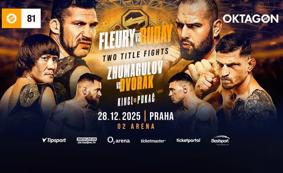 Oktagon 81 Praha |28.12.| – výsledky, karta, program 1 Oktagon 81