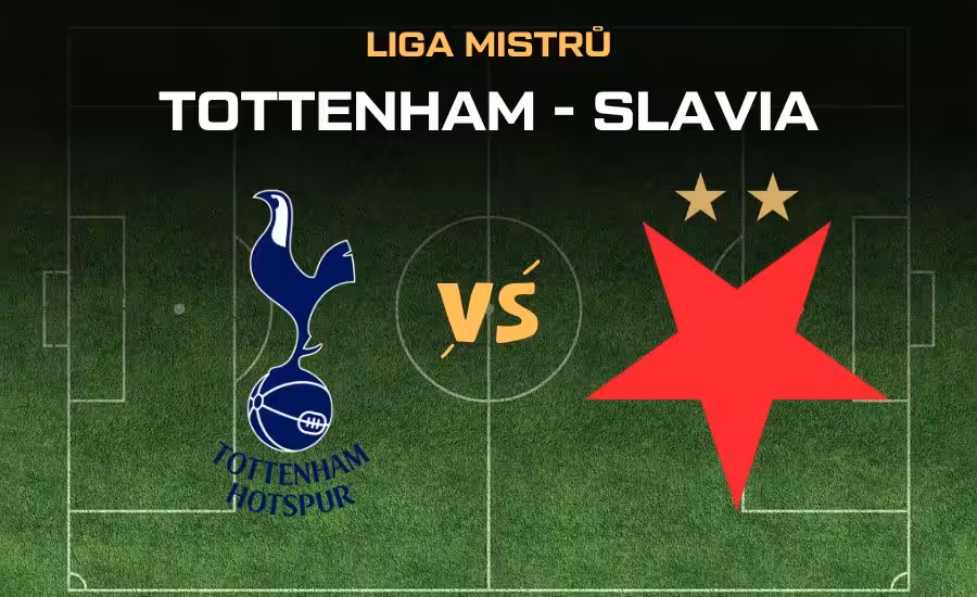 Tottenham - Slavia |9.12.| Liga mistrů dnes živě zdarma – TV přenos, audio, sestavy a kurzy 1 Tottenham - Slavia