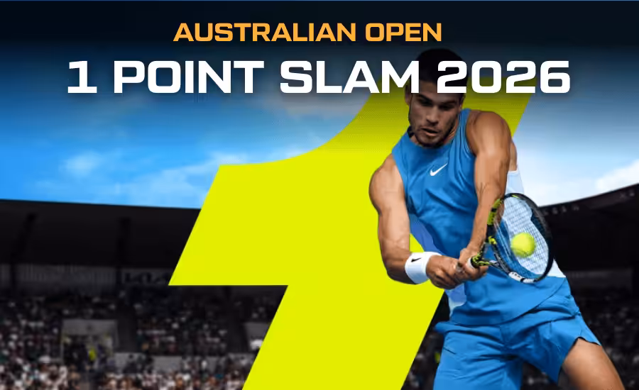 1 Point Slam turnaj na Australian Open 2026 – hráči, zápasy a kde sledovat nový tenisový formát 1 1 Point Slam 2026