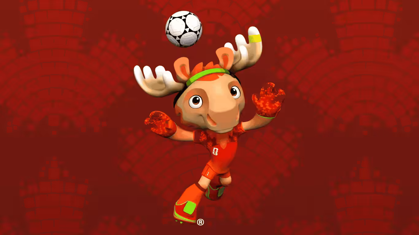 Maskoti na MS ve fotbale 2026 los Maple