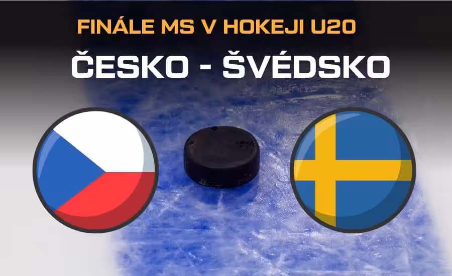 Finále MS v hokeji U20 Česko - Švédsko 2:4 – naši mají stříbrné medaile 1 Česko - Švédsko